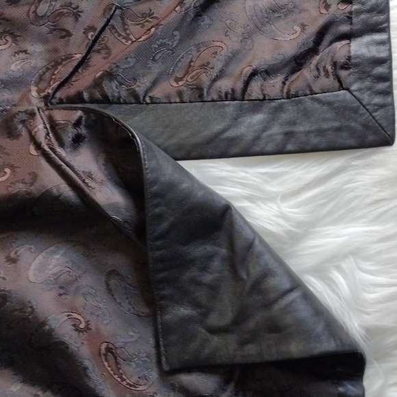 Anne Kline genuine lambskin trench coat. SzL-XL - Picture 8 of 17